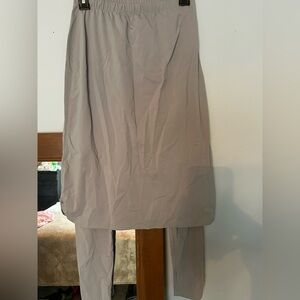Women's Gray Snoga Dupe Skirt